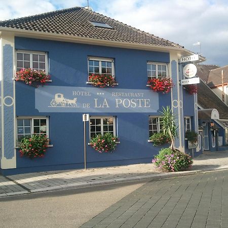Hotel Restaurant De La Poste Mulhouse Ottmarsheim バンツェンハイム エクステリア 写真