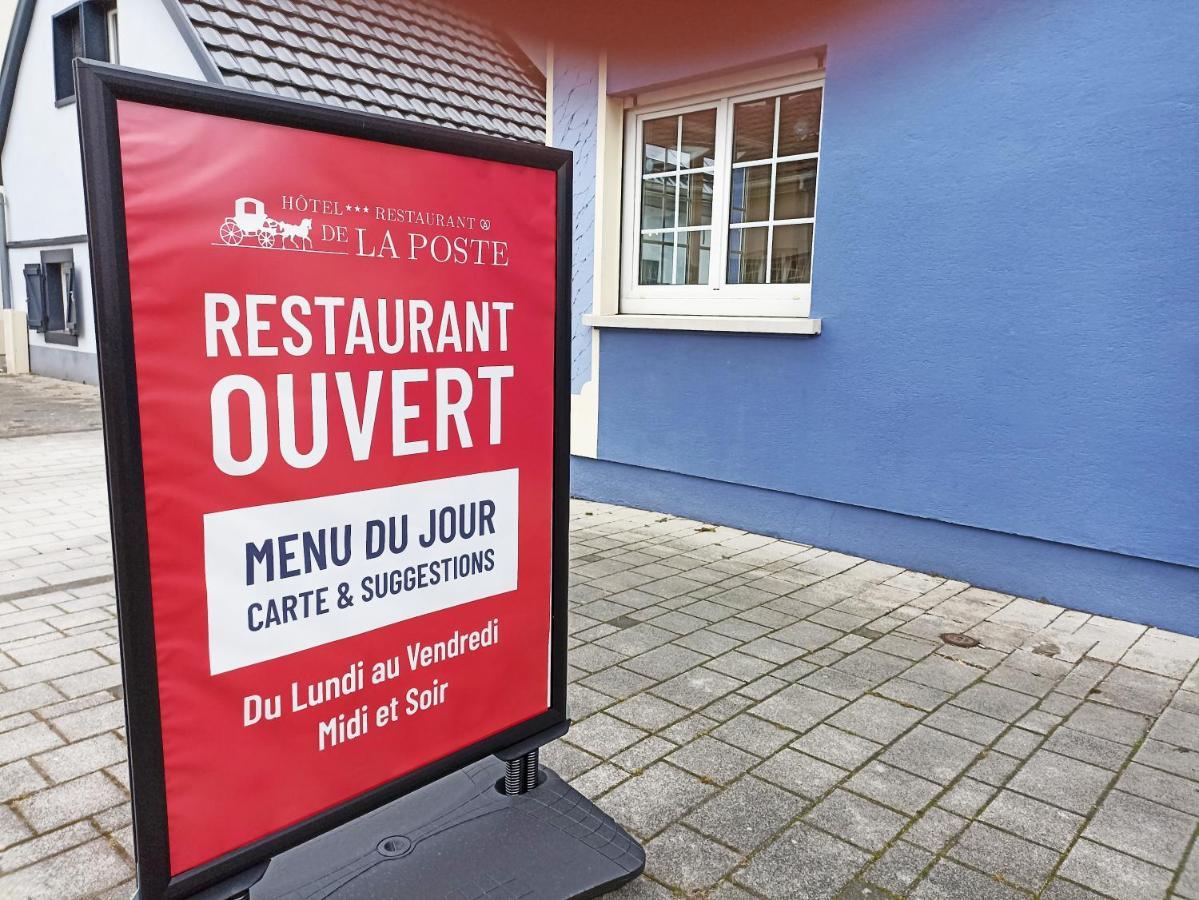Hotel Restaurant De La Poste Mulhouse Ottmarsheim バンツェンハイム エクステリア 写真